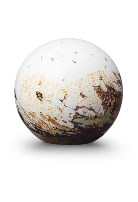 Mini-urne cendres en verre cristal souvenir funéraire cinéraire