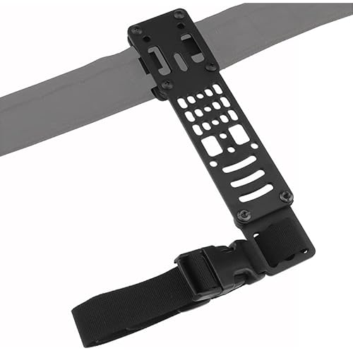 Adjustable Metal Modular Holster Adaptor for QLS Kit,Tactical Pistol Gun Holster Drop Leg Belt Hanging Extension Plate Adapter