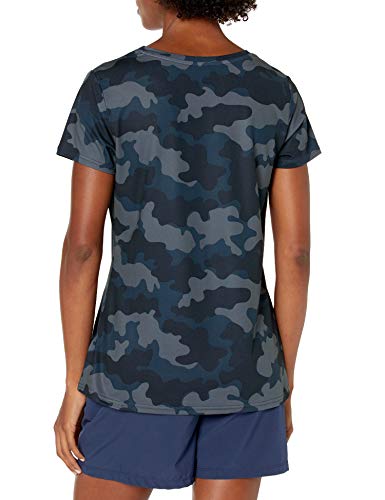 Image of Amazon Essentials Women's Active Quick Dry Tech Stretch Short-Sleeve V-Neck T-Shirt (Available in Plus Size), Pack of 2