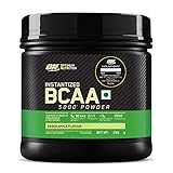 Optimum Nutrition BCAA, 5g BCAAs in 2:1:1 Ratio, 30 servings, For Muscle Recovery & Endurance, Intra workout, Informed Choice certified (250gm, Green Apple)