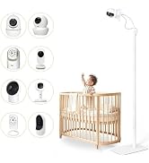 Adjustable Height Baby Monitor Floor Stand Holder, Compatible All Cameras with 1/4 Screw Mount &amp; ...