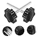 HOLIDYOYO 1set Walker Replacement Knobs Pad Specification Easy Hand-Tightening for Compatibility Suitable for Various Brands and Models
