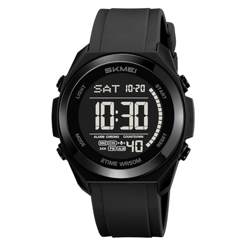 SKMEI Unisex Sport Watches Men's Military Digital Watches Waterproof for Women