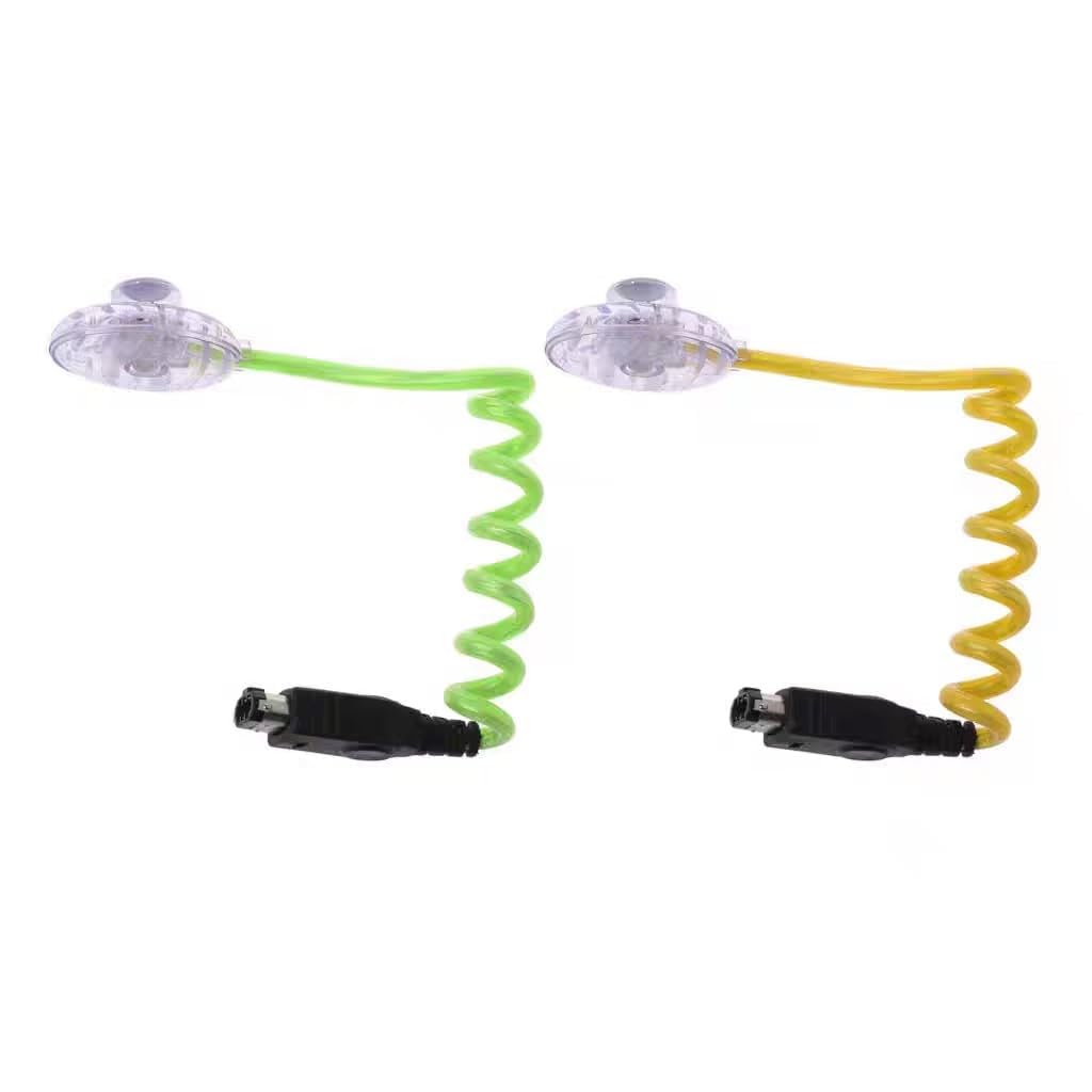 Luz LED flexible de gusano nocturno para Game Boy bolsillo de color para GBC GBP luz de pantalla, accesorios de lámpara de gusano de consola, no requiere baterías adicionales