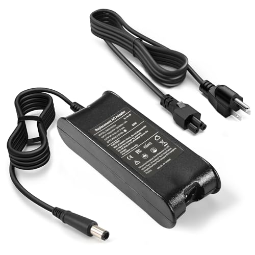 90w Laptop Charger for Dell Latitude E6430 E6440 E6410 E6420 E6230 E6330 E6400 E6500 E6520 E6530 E6510 E7250 E7440, Precision M2400 M4400,Latitude 5480 5580 7280 7490 Upgrade Listed Power Adapter