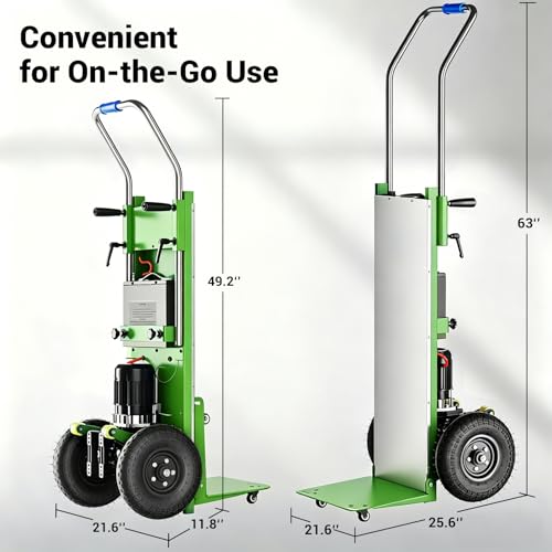 Carretilla eléctrica para escaleras 1300W miniatura 7