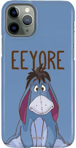 Skinit Lite - Funda para teléfono compatible con iPhone 11 Pro, diseño de retrato oficial de Disney Winnie The Pooh Eeyore