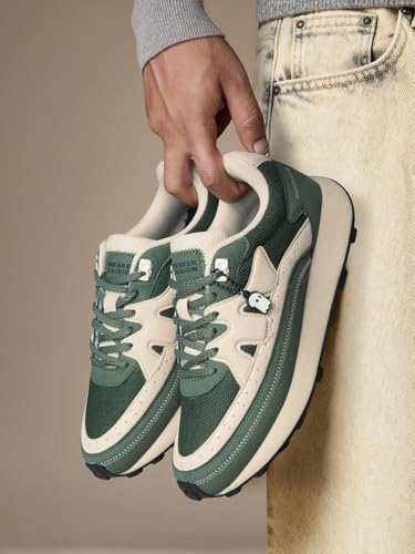 Image of The Souled Store Milano: Men and Boys Low Top Casual Sneakers with Microfiber Overlays & Cushioned Insole for Superior Comfort