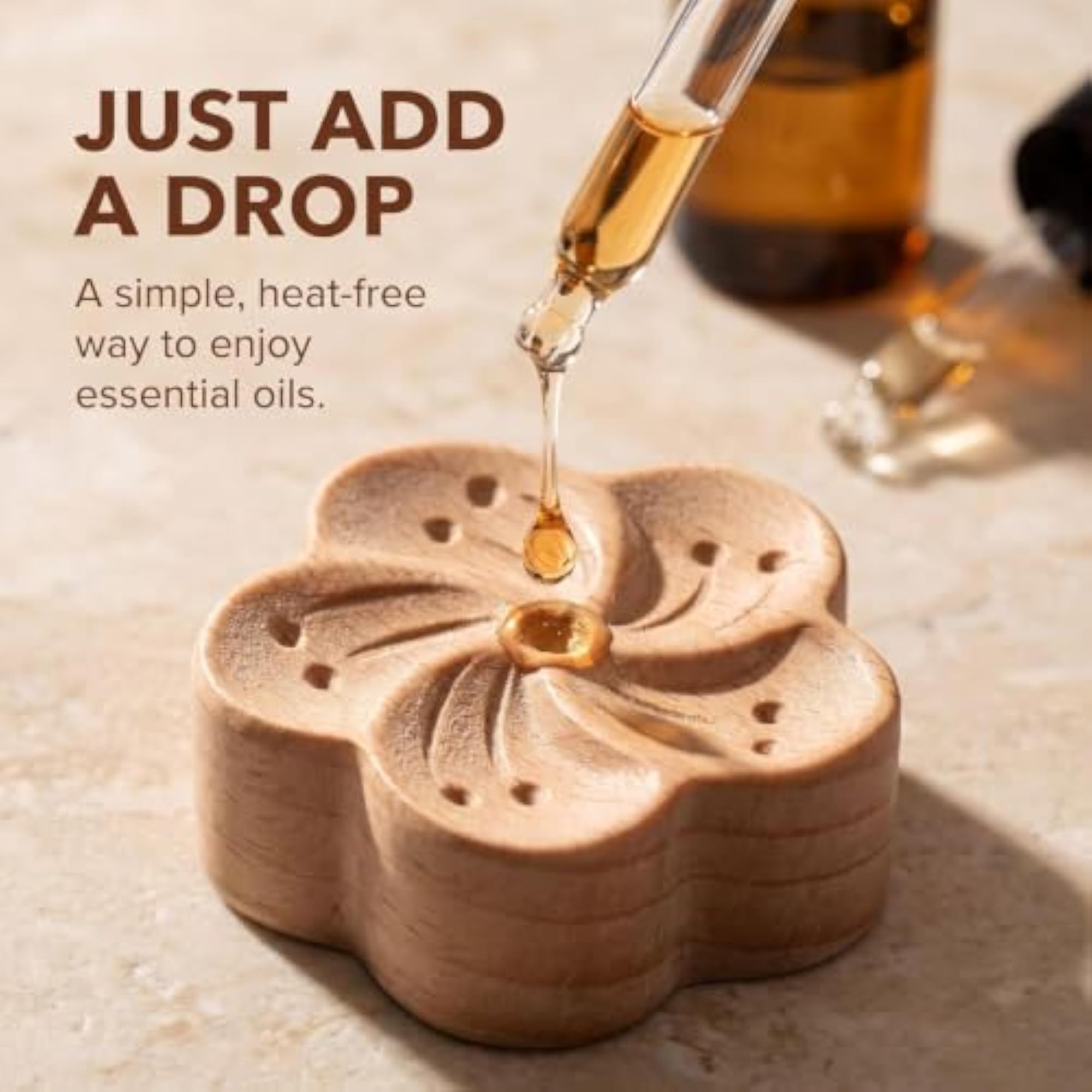 Flower Shaped Essential Oil Diffuser, Aromatherapy Gift
