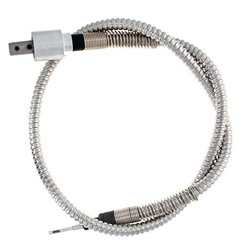 Utoolmart フレキシブルシャフト 電動グラインダーアクセサリー 350W多機能テーブルグラインダー ステンレス鋼 電動グラインダーフレキシブルシャフト用シャフトワイヤー グラインダーフレキシブルシャフト付き用 電動マイクログラインダー用インナーワイヤー