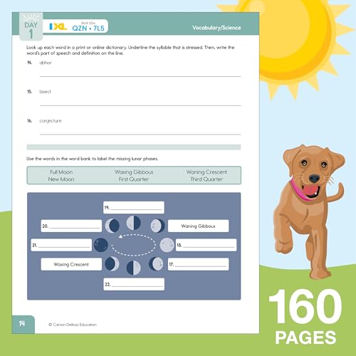Summer Bridge Activities 8th Grade to 9th Grade Workbooks All Subjects, Math, Language Arts, Science, Social Studies, Fitness, Eighth Grade & Ninth Grade Workbook With Flash Cards, eBooks & More - Image 4