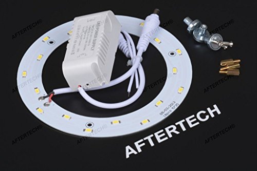 Aftertech LED CIRCULAIRE 9W 220V DIAMETRE 140mm ROND BLANC NEUTRE NEON T9 G10Q 2GX13 F6C4