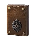 Zippo Leather Winding Keyhole Metal BN 2-50a