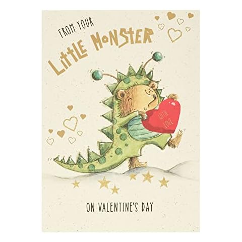 UK Greetings Valentine's Day Card for Kids Cover