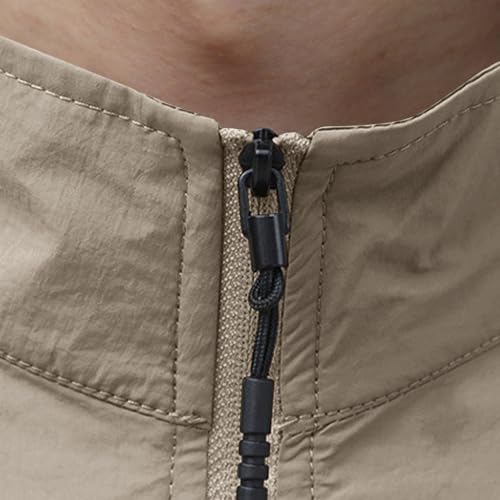 Windbreaker Men Sun Protection Shirts Lightweight Golf Jacket Zipper Raincoats Summer Fishing Long Sleeve Up Waterproof4