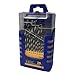 Fisch Brad Point Drill Bit Set, 29-Piece Chrome Vanadium Wood Drill Bits, Sizes from 1/16th to 1/2th Inches, FSF-364757