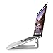 Twelve South ParcSlope for MacBook, Laptops and iPad Pro | Hybrid Laptop Typing Stand and Tablet Desktop Sketching Wedge (Silver)