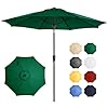 Ayge 9ft large outdoor patio umbrella  urban country home decor