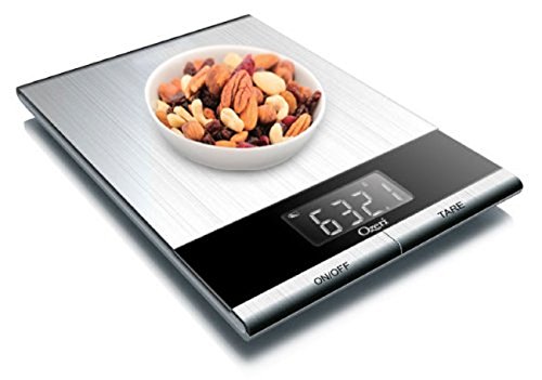 Ozeri Ultra Thin Professional Digital Kitchen Food Scale, In Elegant Stainless Steel #TOP3