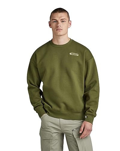 G-Star Loose SW Sweats Homme haut de gamme avec finitions soignées