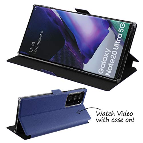 doupi Flip Cover voor Samsung Galaxy Note 20 Ultra, Magneet Beschermende Flip Case Book Style Screen Protector Stand… - Image 4