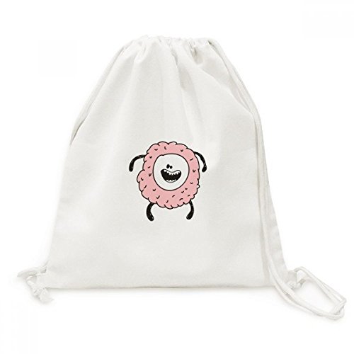 Sac à cordon Univers Alien Rose Cyclope pour voyage et sport