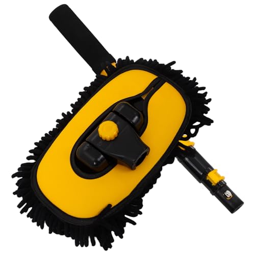 Plumeau voiture MAGICLULU : brosse microfibre pour nettoyage intérieur et tableau de bord