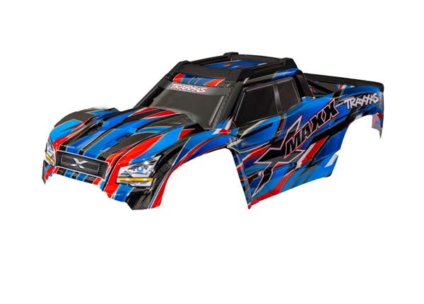 Amazon.com: Traxxas 7867-BLUE - X-Maxx Body, Blue : Toys & Games