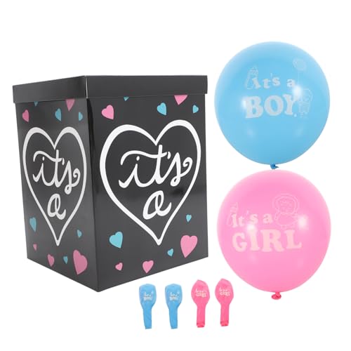 SUPVOX 1set Scatole Del Per Palloncini Colorati Decorazione Per Del Include Palloncini