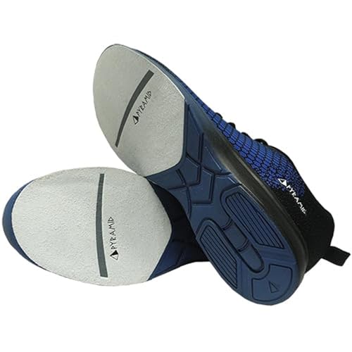 Image of Pyramid Men's Path Lite Seamless Mesh Bowling Shoes - Lightweight Seamless Design, Athletic Fit, Breathable Knit Upper, Universal Slide Soles