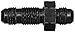 Aeroquip FBE2071 Bulkhead Union -04AN Dash x -04AN Dash Aluminum Nickel-Plated Bulk Packaged Bulkhead Union