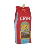 ★ハワイライオンカフェから★ライオンコーヒープレミアムゴールドロースト10%コナ使用 198g(粉)