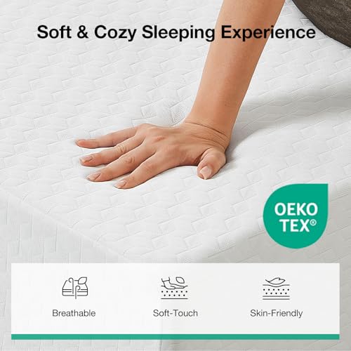 Novilla Full Mattress, 12 Inch Full Size Memory Foam Mattress with Comfort Foam for Pressure Relief & Cool Fresh Sleep,Removable Washable Cover, Medium Firm