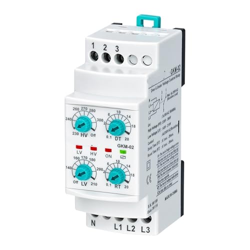 Relais triphasé de sous-tension GKM-02 protège vos machines des variations 380V