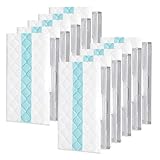 Dotiiler Disposable Hard Floor Vacuum and Mop Pad Refills. Compatible with VACMOP Pro Models VM252, VM200, VM190, VM250, VM251, VM200C, VM252C, QM250, VC205. Suitable for All Sealed Floors.(10 Pack)