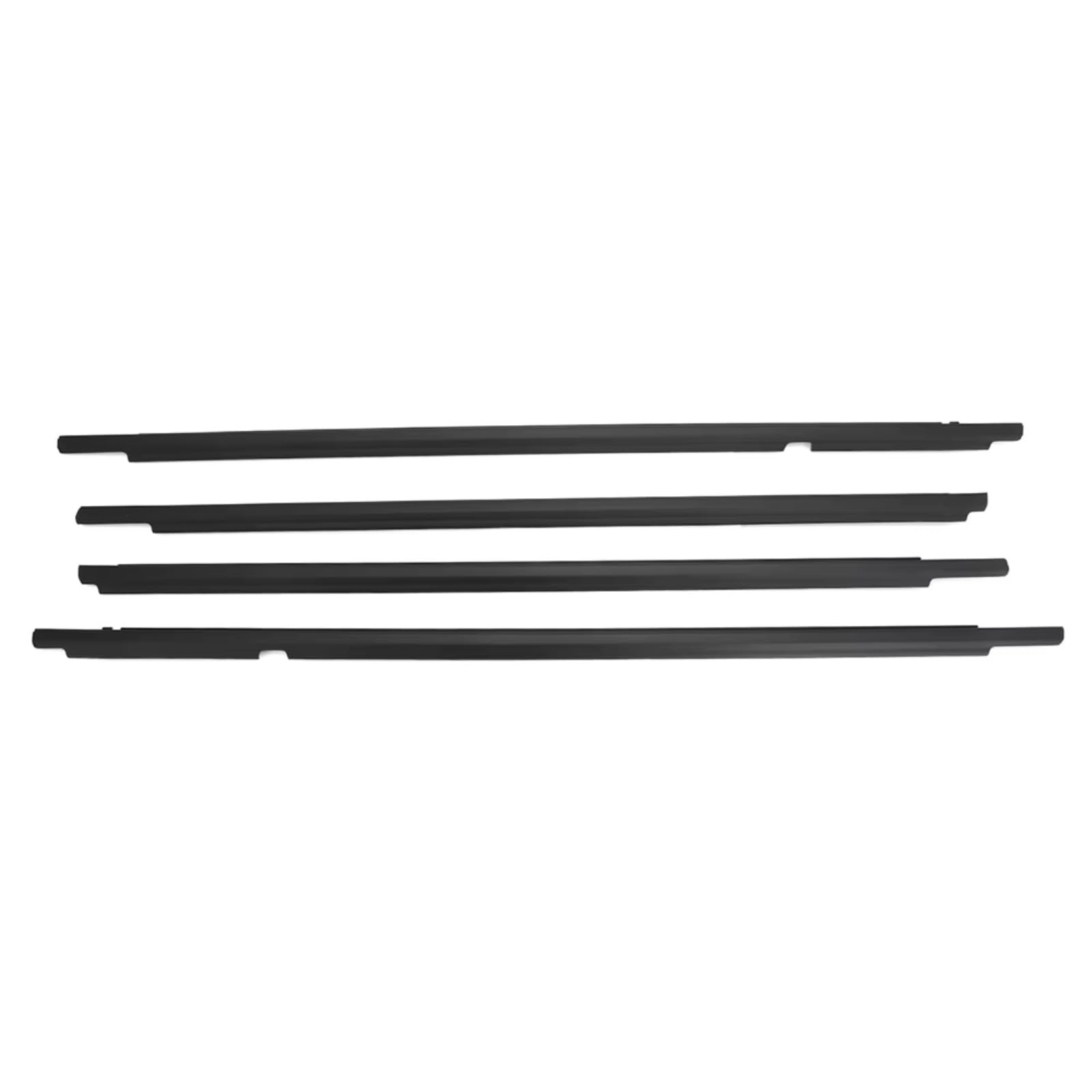Pbqenxb One Color For Toyota For Corolla For Altis 2003-2008 Weatherstrip Window Moulding Trim Belt 4 X Door Belt Weather Strips Molding Seal Outer Window Weatherstrip