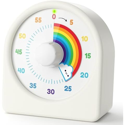 LIORQUE Minuteur Visuel Enfant Rechargeable Cover
