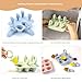 FACAILUO Silicone Ice Creams Molds for Babies Teething Relief with 6 Tray for Soothing Gums and Safe Chewing Food Grade