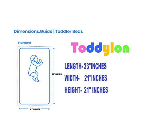 Image of Toddylon Baby Bed New Born Baby Bedding Set Combo | Bag | Mattress | Mosquito Net | Insect Protector | Essentials | Infants (0-6 Months) Blue