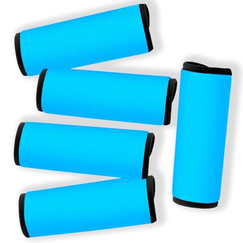 Gowraps Travel Tags for Luggage-Suitcase Tags Identifiers Peronalized Luggage Tags Neoprene Luggage Handle Wrap Travel Essentials for Flying/Airplane/Airport