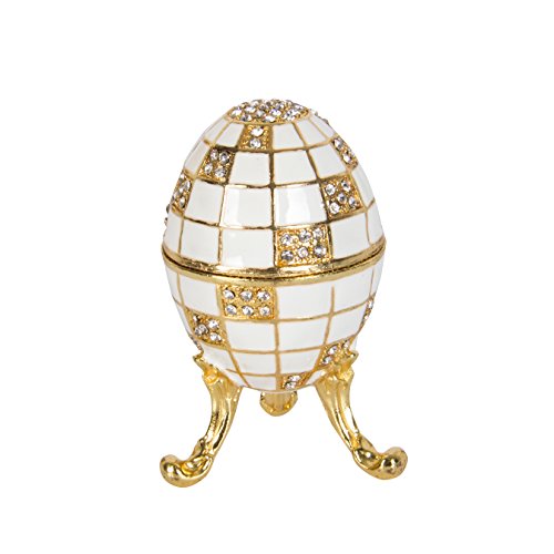 QIFU Hand Painted Easter Egg Style Decorative...