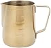HMTE Pot à Lait Pot à mousser Le Lait en Acier Inoxydable Pichet à café Latte Pot à mousser Le Lait (Capacité : 350 ML) (Taille : 350 ML) (350 ML)