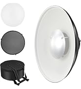 Amazon | SOONPHO 55CM オパライト ビューティーディッシュ Bowens