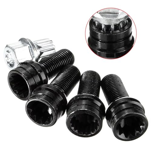 Tornillo rueda coche antirrobo para evitar robos de llantas en VW Golf 6