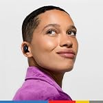 Écouteurs sans fil Skullcandy Mod, écouteurs Bluetooth, jusqu'à 32 heures d'autonomie, ajustement isolant du bruit, résistant à la sueur et à l'eau, microphone pour iPhone Android - Noir véritable
