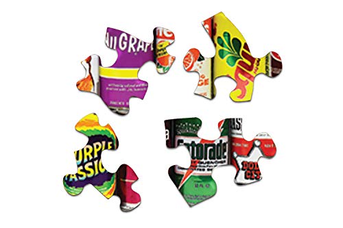 Springbok - Retro Refreshments - 1000 Piece Jigsaw Puzzle- Vintage soft drink can collage to challenge your brain - Thumbnail 4