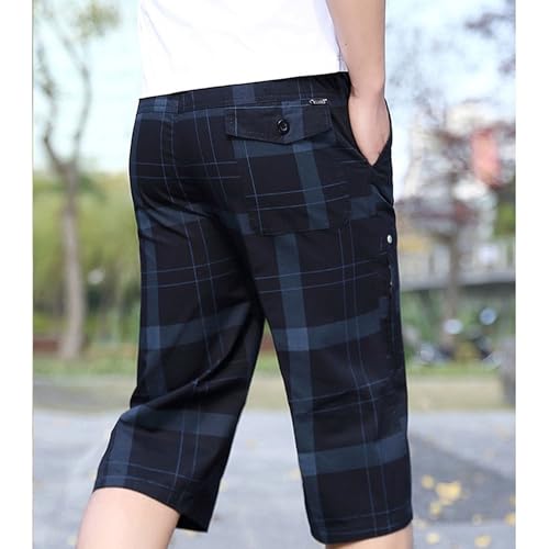 Short clásico de golf para hombre ajuste relajado miniatura 5