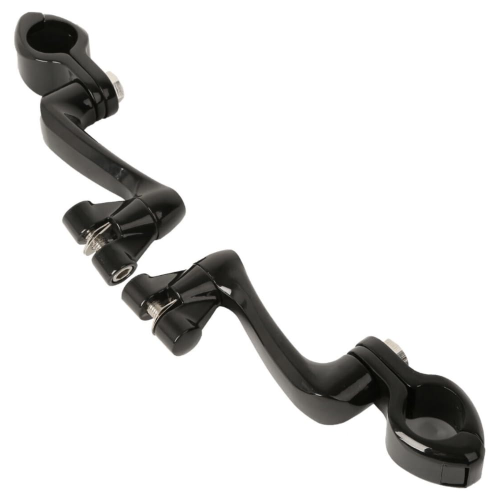XIOUMAAN 360 Adjustable Highway Foot Peg Mounting Fits 1 1/4