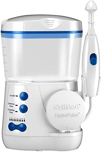 Neilmed Hydropulse by Dr Grossan - Multi-Speed Electric Pulsating Nasal Sinus Irrigation System, 1 count