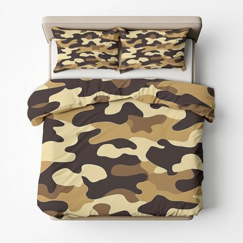 Funda Nordica Cama 90 80 Camuflaje Funda